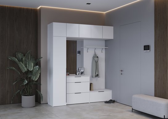 Прихожая Альте белая